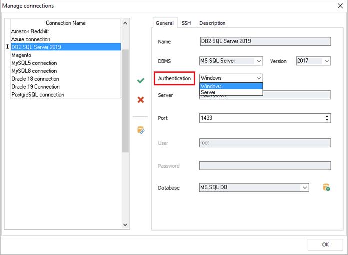 Windows authentication